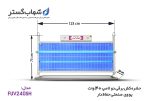 حشره کش 2x40 با حفاظ شهاب گستر مدل FUV240SH صنعتی - Image 2